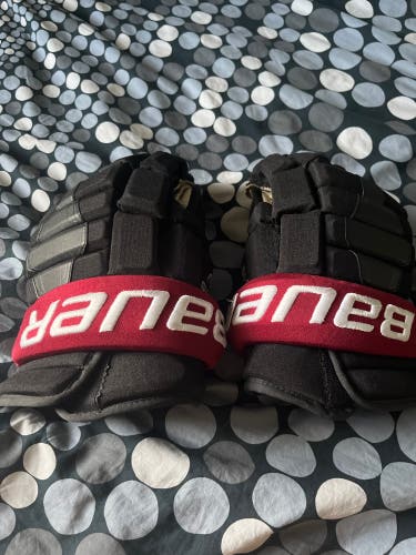 New Bauer 14" Coyotes Pro Stock Nexus 2N Gloves