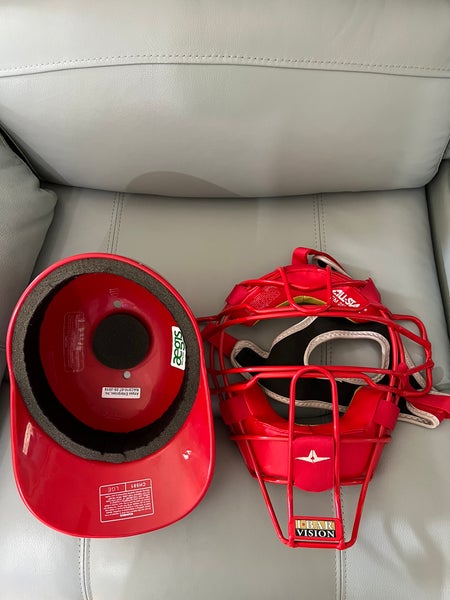 All Star Catchers mask and skull cap
