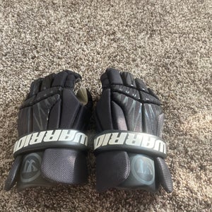 Used Player's Warrior 8" Burn Next Lacrosse Gloves