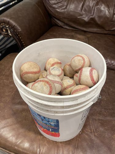 50 Used Baseballs (mixed lot)