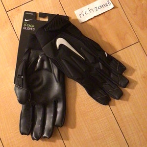 Nike D-Tack NFL Football Gloves Black Size 3XL CK2926-091