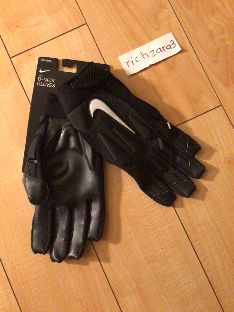 Nike D-Tack NFL Football Gloves Black Size 3XL CK2926-091