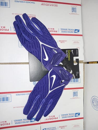 Blue New Adult XXL Nike Superbad Gloves