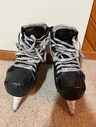 Used Bauer Regular Width Size 10.5 Supreme S170 Hockey Goalie Skates