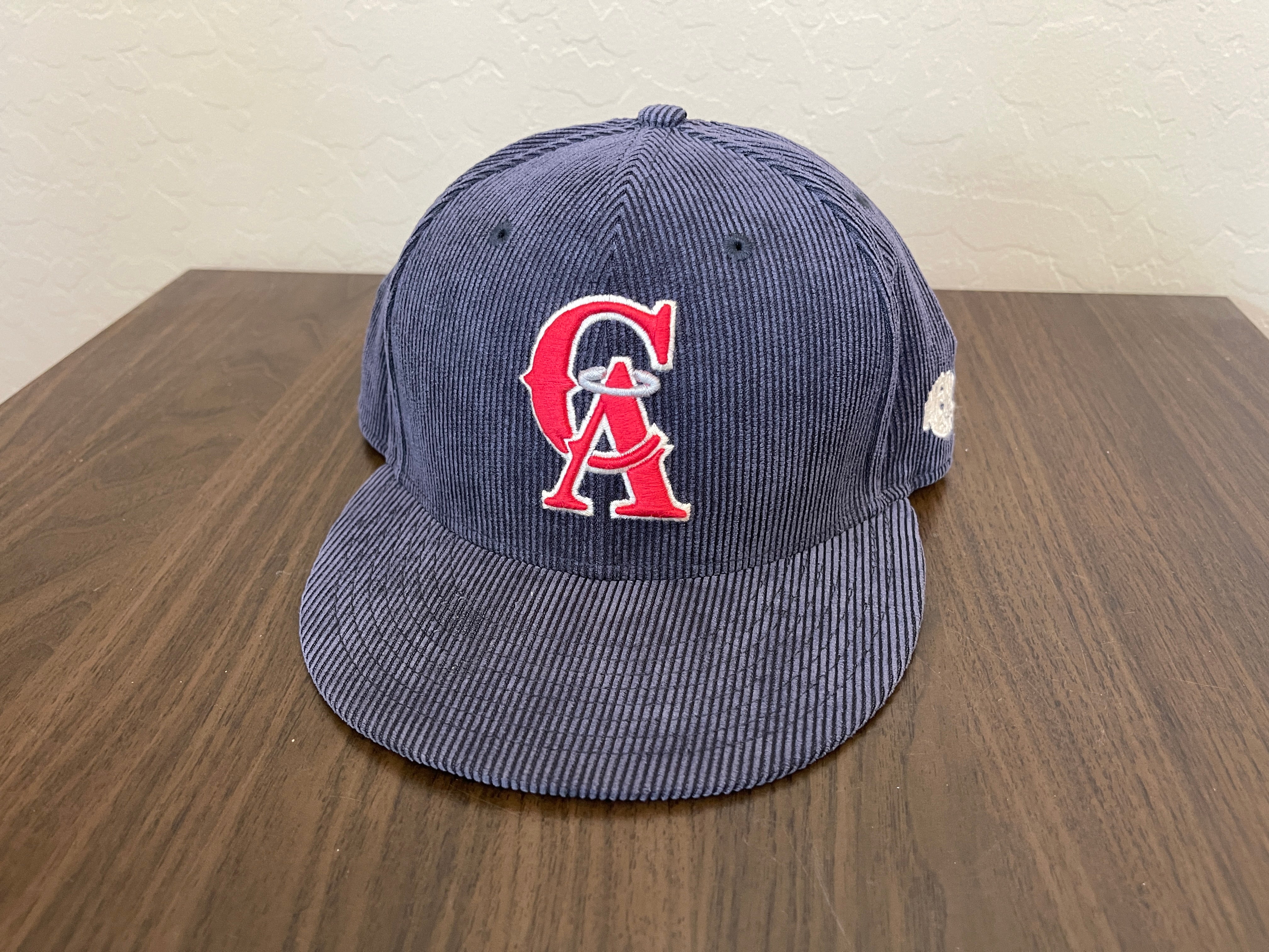 LOS ANGELES CALIFORNIA ANGELS VINTAGE 80s MLB BASEBALL TRUCKER SNAPBACK HAT