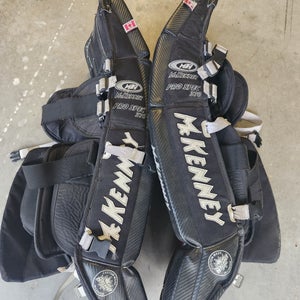 Used 30" Mckenney Pro Spec 370 Goalie Leg Pads