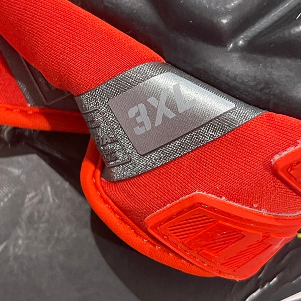Nike D-Tack 6.0 Lineman Padded Football Gloves Orange Men's Size 3XL CK2926- 872 NWT | SidelineSwap