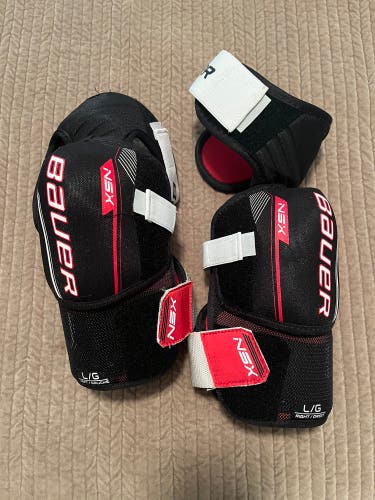 Used Large Bauer NSX Elbow Pads
