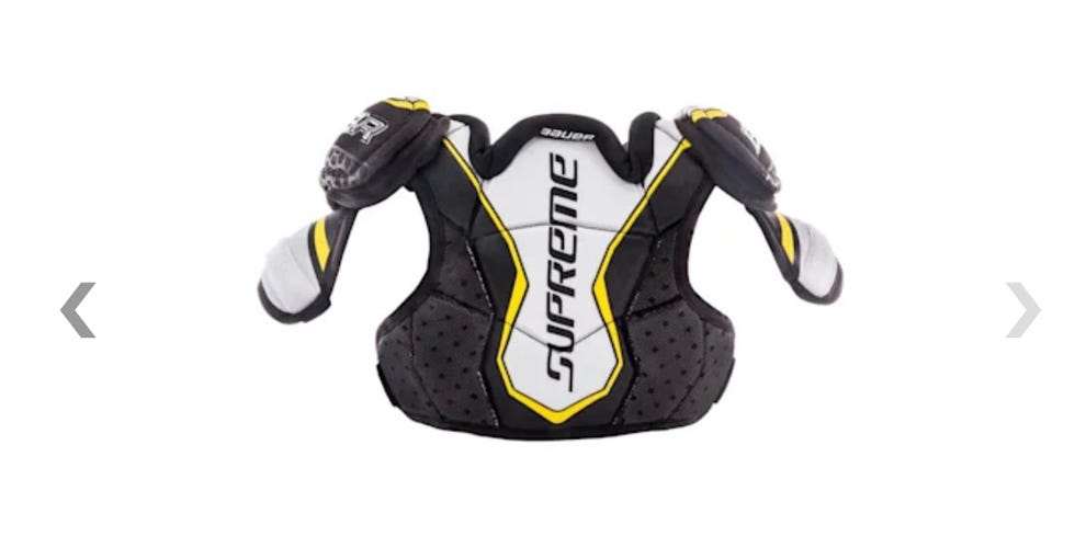 Youth Large Bauer Supreme 2S pro Shoulder Pads
