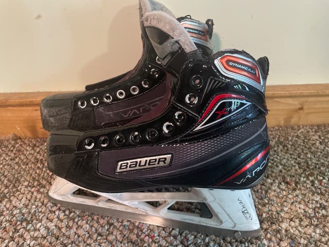 Used Bauer Regular Width Size 7 Vapor X700 Hockey Goalie Skates