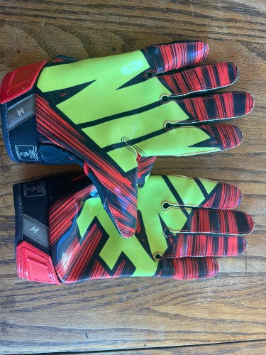 Red Adult Medium Nike Vapor Jet Gloves