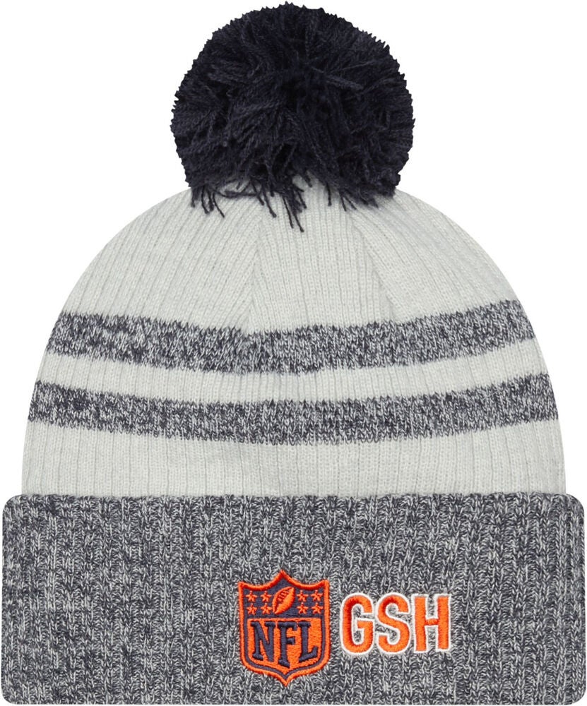 Chicago Bears NFL New Era Stripe Reversible Knit Hat - NWT