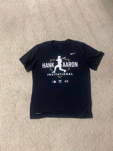 Hank Aaron USA invitational Black T-Shirt