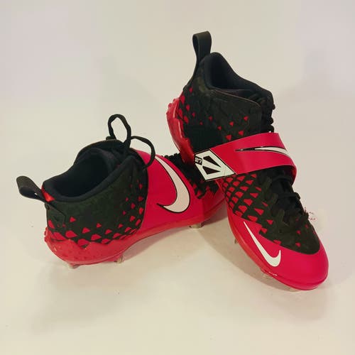 Nike Men's Zoom Force Trout Mid Baseball Cleats, Size 12, Model #AT3464-602