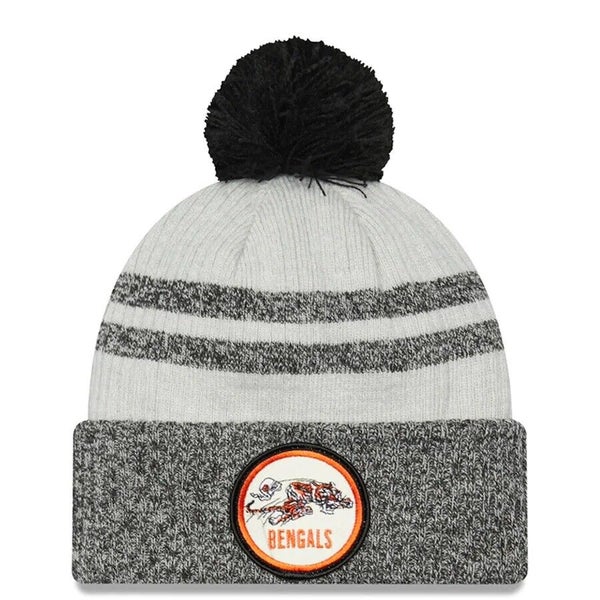 bengals sideline knit hat