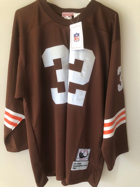 jim brown mitchell and ness jersey