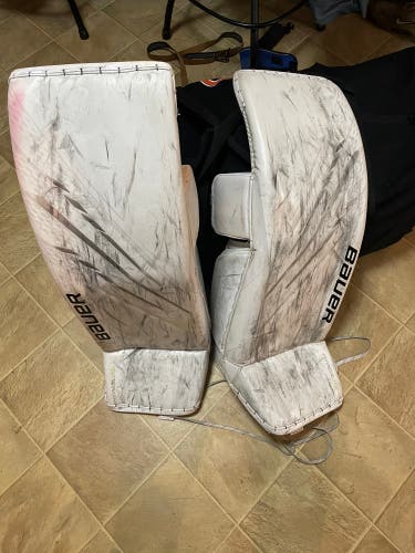 “trade For Goalie Nerd”Bauer Vapor Hyperlight Senior Goalie Pads