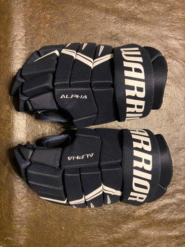 Warrior 15"  Alpha DX5 Gloves SR Navy/Blue