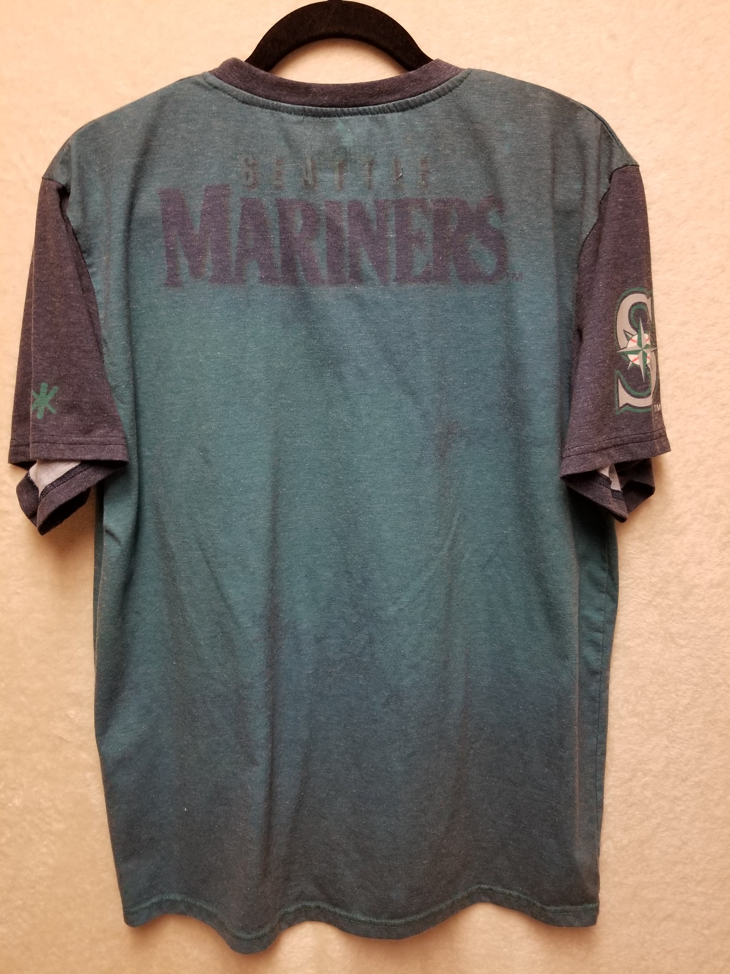 47 Brand / Men's Seattle Mariners Blue Ringer T-Shirt