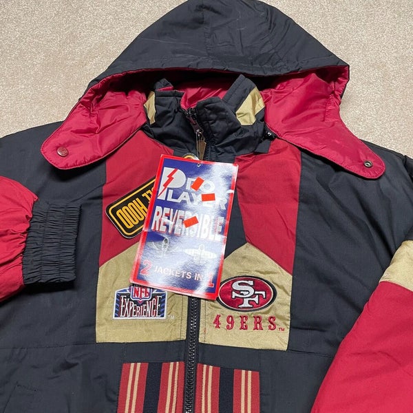 Proudly wearing my Dad's 90's vintage 49ers jacket every day the