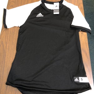 Black New Small Adidas Softball Jersey