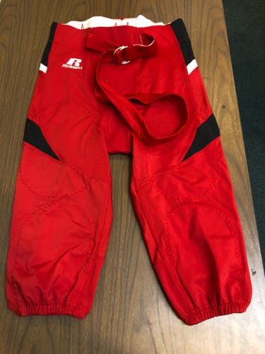 Red New Large Russell Athletic Football Pants