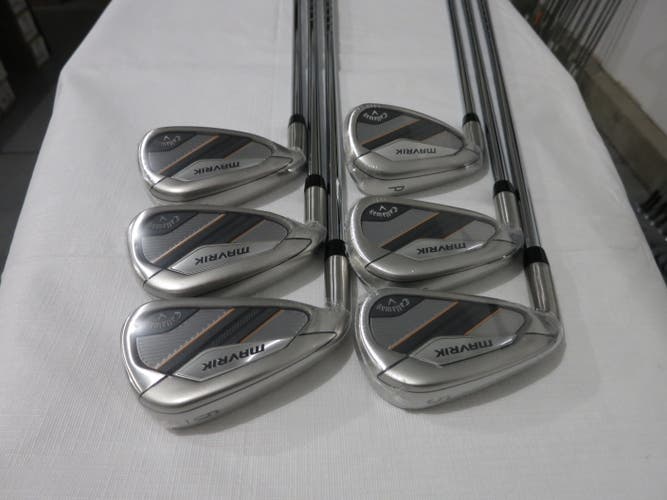 Callaway 2022 Mavrik 22 Iron Set - 5-PW - XP 95 R300 Regular Steel - NEW - LH