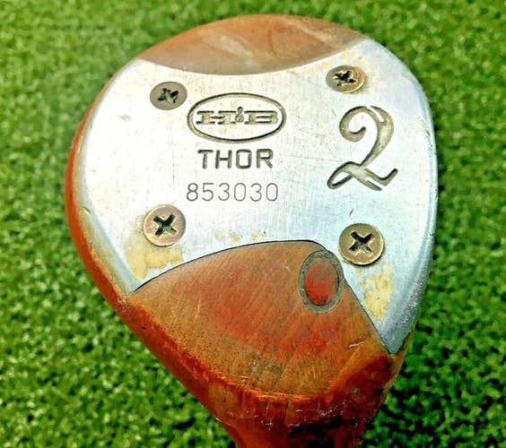 PowerBilt H&B THOR Persimmon 2 Wood 853030  / RH / Regular Steel ~43" / mm4529