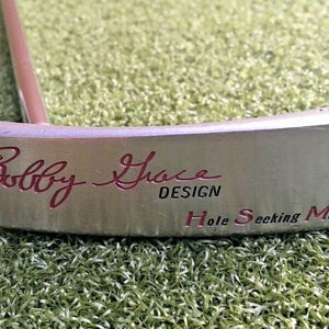 Bobby Grace Jericho HSM Putter RH / Steel w/Label ~34" / New Grip / Nice /mm5160