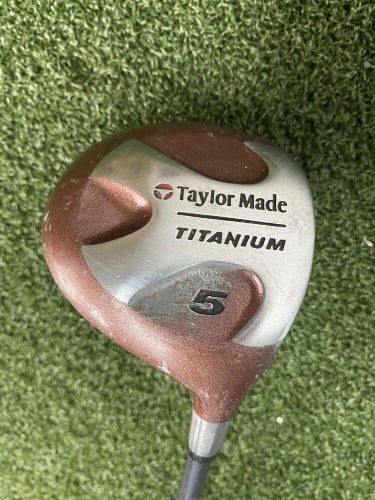 TaylorMade Titanium 5 Wood 19° / RH / Regular Graphite ~42.5” / sk5460