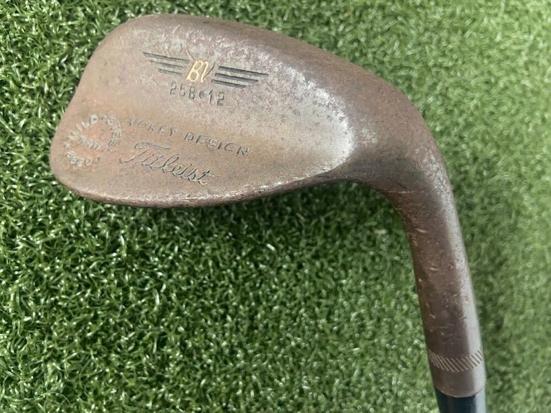 Titleist Vokey RAW Mild Steel Lob Wedge 58*12* / RH / Stiff Steel / Nice /mm3083