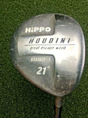 Hippo Houdini Stainless 3 Wood 21* / RH ~41.25" / Regular Graphite / gw3421