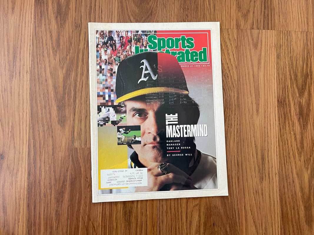 Oakland As Athletics Tony La Russa MLB BASEBALL 1990 Sports Illustrated Magazine