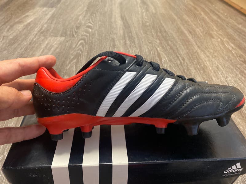 adidas AdiPURE 11PRO FG, Black / Red, US Mens 7, Womens 8, UK 6 1/2 |  SidelineSwap | Buy and Sell on SidelineSwap
