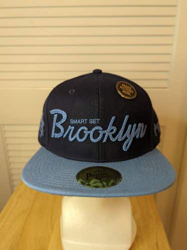 NWS Brooklyn Smart Set Athletic Club Black Five Snapback Hat