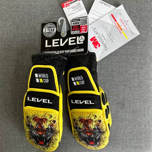 New Level World Cup Junior Ski Racing Mittens