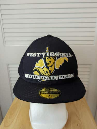 West Virginia Mountaineers New Era 59fifty 7 1/2 NCAA