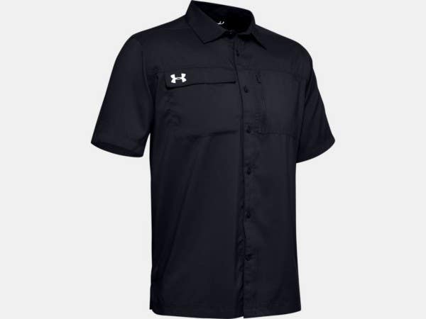 UA Motivator Coach's Button Up Shirt Size L