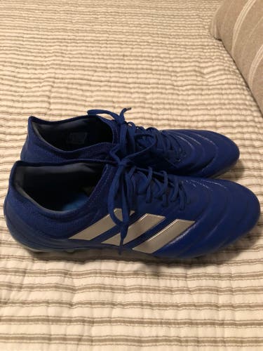 Blue Men's Molded Cleats Adidas Copa 20.1 Cleats