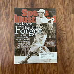 Oakland A's Athletics Al Simmons MLB BASEBALL 1996 Sports Illustrated Magazine!