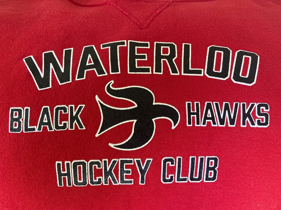 Game Used Waterloo Blackhawks A.J. Michaelson 10/11 Jersey USHL