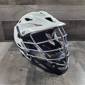 Lacrosse white cascade r mens helmet adjustable