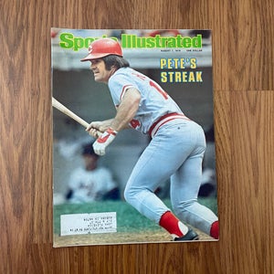 Cincinnati Reds Pete Rose MLB BASEBALL 1978 Sports Illustrated Magazine!