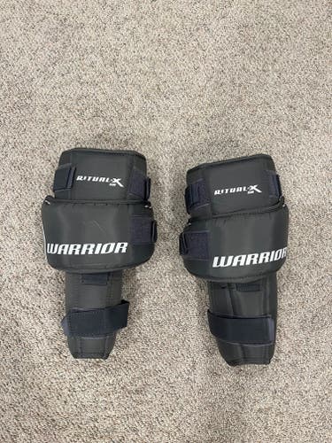 Used Warrior Ritual-X Goalie Knee Pads