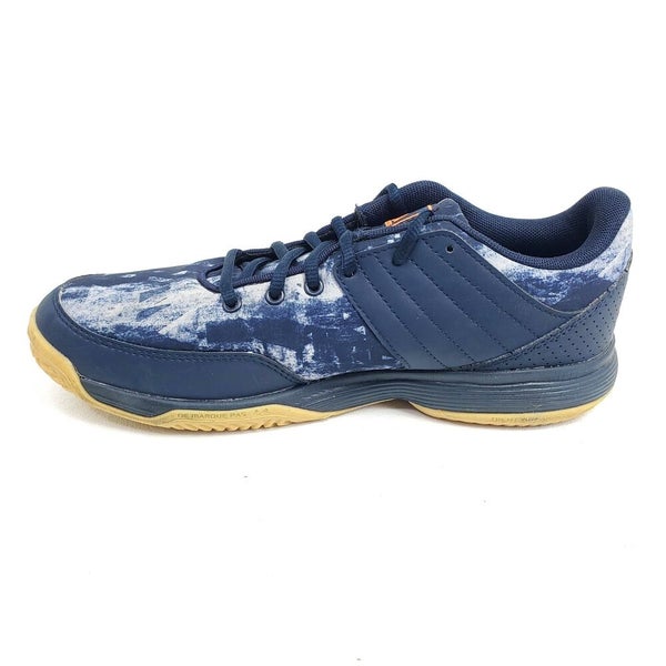 Adidas Mens Ligra 5 Indoor Sneakers Blue Size 6.5 BB6124 Boys | SidelineSwap