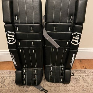 Used 23" Warrior Ritual G3 Goalie Leg Pads