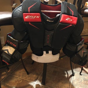 Used Large CCM Extreme Flex Shield E1.9 Goalie Chest Protector