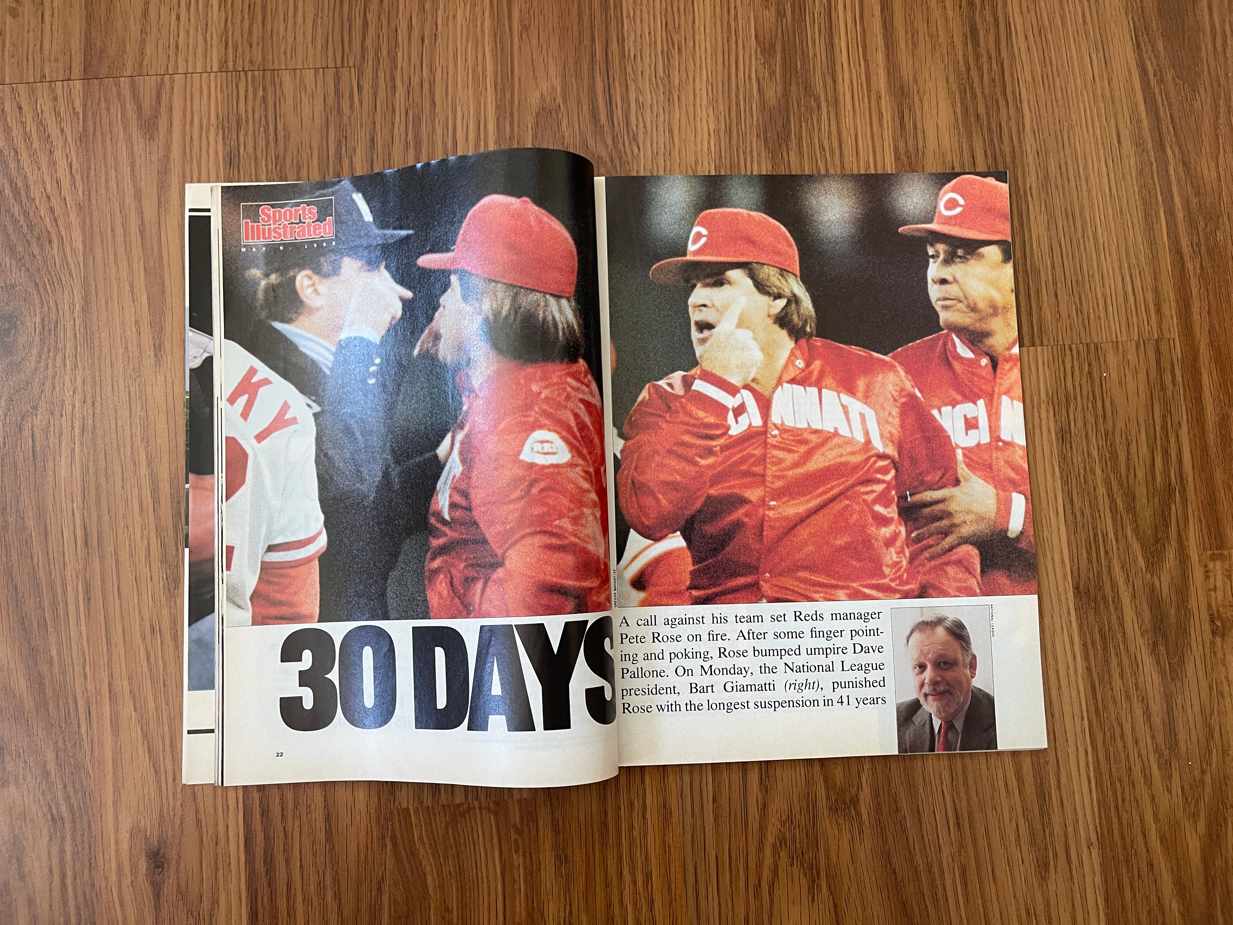 Cincinnati Reds Manager Pete Rose Sports Illustrated Cover by Sports  Illustrated