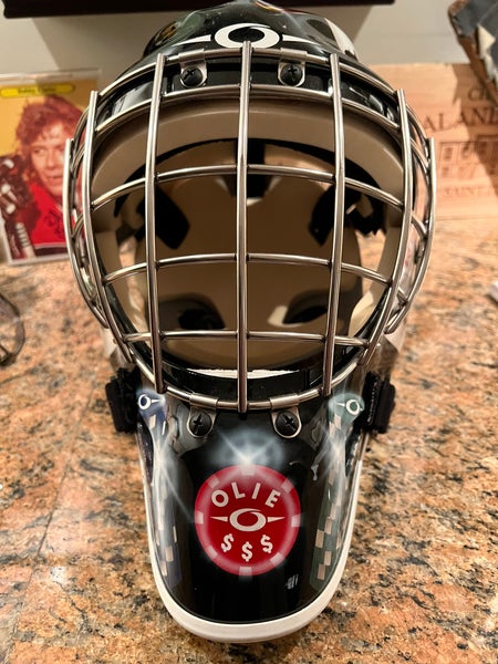 Olie Custom Painted Goalie mask