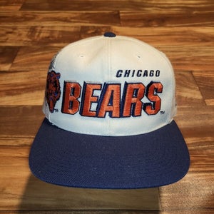 Vintage Chicago Bears Sports Specialties Pro Line NFL Shadow Hat Vtg Snapback